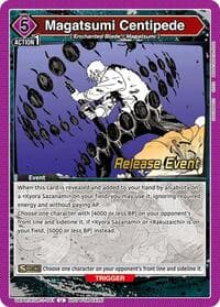 Magatsumi Centipede - UE16BT: KAGURABACHI Release Event Cards - Union Arena card