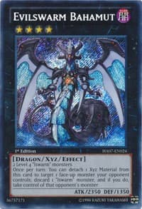 Evilswarm Bahamut - Hidden Arsenal 7: Knight of Stars - YuGiOh card