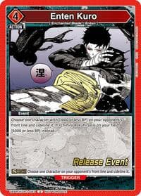 Enten Kuro - UE16BT: KAGURABACHI Release Event Cards - Union Arena card
