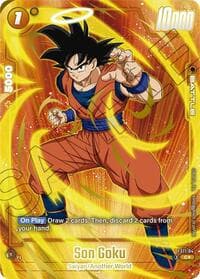 Son Goku - FS11-04 (Gold) - Starter Deck EX: The Phase of Evolution - Dragon Ball Super: Fusion World card
