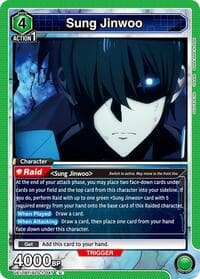 Sung Jinwoo (047) - UE17BT: SOLO LEVELING - Union Arena card