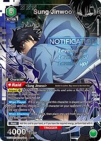Sung Jinwoo (049) (SR*) - UE17BT: SOLO LEVELING - Union Arena card