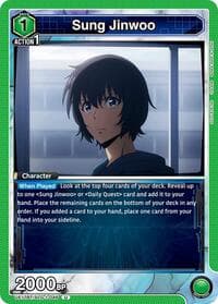Sung Jinwoo (046) - UE17BT: SOLO LEVELING - Union Arena card