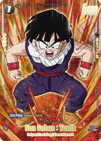 Son Gohan : Youth - FS12-08 (Gold) - Starter Deck EX: The Beat of Ki - Dragon Ball Super: Fusion World card