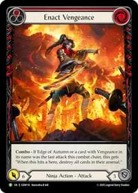 Enact Vengeance - GEM Pack 4 - Flesh and Blood TCG card