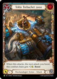 Teklo Trebuchet 2000 - GEM Pack 4 - Flesh and Blood TCG card