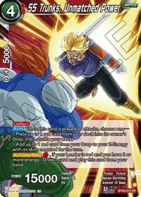 SS Trunks, Unmatched Power - Three Glorious Fighters - Dragon Ball Super: Masters card