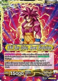 SS4 Son Goku (Mini) // SS4 Son Goku, Apex Evolution - Three Glorious Fighters - Dragon Ball Super: Masters card