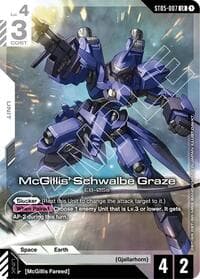 McGillis' Schwalbe Graze (Premium Card Collection Gundam Assemble) - Gundam Promotional Cards - Gundam Card Game card