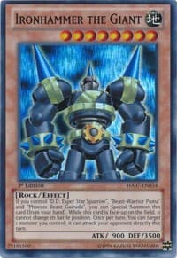 Ironhammer the Giant - Hidden Arsenal 7: Knight of Stars - YuGiOh card