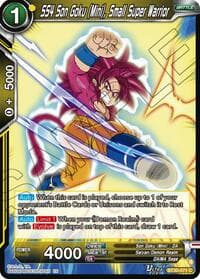SS4 Son Goku (Mini), Small Super Warrior - Three Glorious Fighters - Dragon Ball Super: Masters card