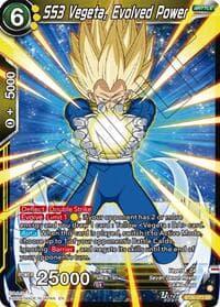 SS3 Vegeta, Evolved Power - Three Glorious Fighters - Dragon Ball Super: Masters card