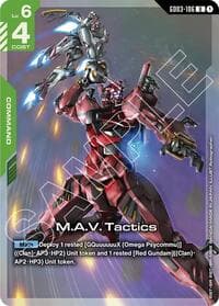 M.A.V. Tactics (Premium Card Collection Gundam Assemble) - Gundam Promotional Cards - Gundam Card Game card