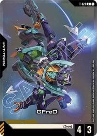 GFreD (T-020) Token (Premium Card Collection Gundam Assemble) - Gundam Promotional Cards - Gundam Card Game card