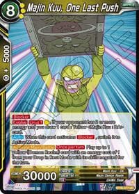 Majin Kuu, One Last Push - Three Glorious Fighters - Dragon Ball Super: Masters card