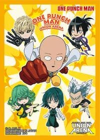 Union Arena Rare Battle AP Card Sleeves - One Punch Man (3-Pack) - Bandai Card Sleeves - Card Sleeves card