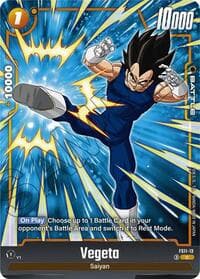 Vegeta - FS11-13 - Starter Deck EX: The Phase of Evolution - Dragon Ball Super: Fusion World card