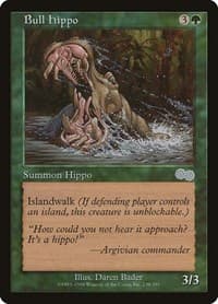 Bull Hippo - Urza's Saga - Magic: The Gathering card