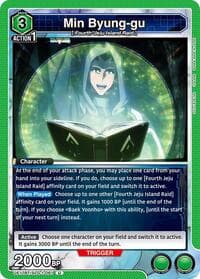Min Byung-gu - UE17BT: SOLO LEVELING - Union Arena card