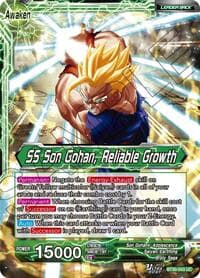 Son Gohan // SS Son Gohan, Reliable Growth - Three Glorious Fighters - Dragon Ball Super: Masters card
