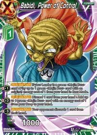 Babidi, Power of Control - Three Glorious Fighters - Dragon Ball Super: Masters card