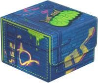 Magic: The Gathering Teenage Mutant Ninja Turtles Sidewinder 133+ Xenoskin Deck Box - Sewer Walls - Ultimate Guard Deck Boxes - Deck Boxes card