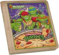 Magic: The Gathering - Teenage Mutant Ninja Turtles Zipfolio 480 Xenoskin - Pizza Box - Ultimate Guard Storage Albums - Storage Albums card