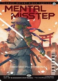 Mental Misstep (2373) - Secret Lair Drop Series - Magic: The Gathering card