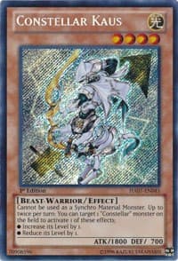 Constellar Kaus - Hidden Arsenal 7: Knight of Stars - YuGiOh card