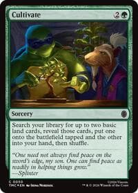 Cultivate (Surge Foil) - Commander: Teenage Mutant Ninja Turtles - Magic: The Gathering card