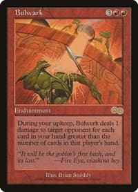 Bulwark - Urza's Saga - Magic: The Gathering card