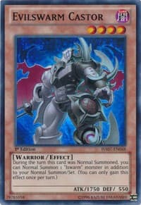 Evilswarm Castor - Hidden Arsenal 7: Knight of Stars - YuGiOh card