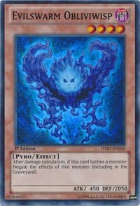 Evilswarm Obliviwisp - Hidden Arsenal 7: Knight of Stars - YuGiOh card