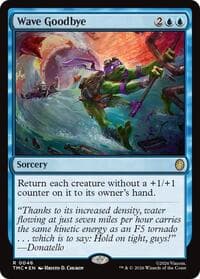 Wave Goodbye (Surge Foil) - Commander: Teenage Mutant Ninja Turtles - Magic: The Gathering card