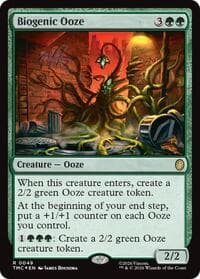 Biogenic Ooze (Surge Foil) - Commander: Teenage Mutant Ninja Turtles - Magic: The Gathering card