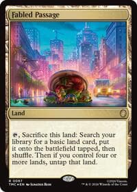 Fabled Passage (Surge Foil) - Commander: Teenage Mutant Ninja Turtles - Magic: The Gathering card