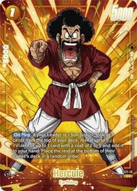 Hercule (Alternate Art) - Starter Deck EX: The Phase of Evolution - Dragon Ball Super: Fusion World card