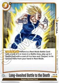 Long-Awaited Battle to the Death - Starter Deck EX: The Phase of Evolution - Dragon Ball Super: Fusion World card