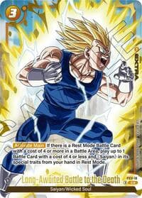 Long-Awaited Battle to the Death (Gold) - Starter Deck EX: The Phase of Evolution - Dragon Ball Super: Fusion World card