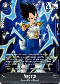Vegeta - Starter Deck EX: The Beat of Ki - Dragon Ball Super: Fusion World card