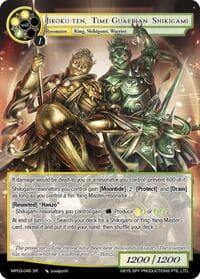 Jikoku-ten, Time-Guardian Shikigami - Masterpiece Collection 03 "Dimensional Hope" - Force of Will card
