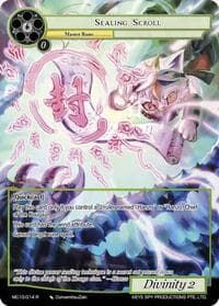 Sealing Scroll - Memoria Collection 10 - Force of Will card
