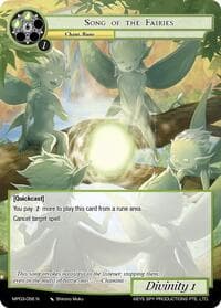Song of the Fairies - Masterpiece Collection 03 "Dimensional Hope" - Force of Will card
