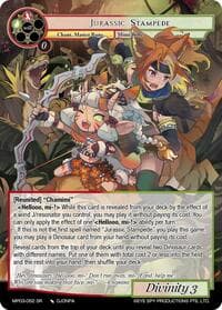 Jurassic Stampede - Masterpiece Collection 03 "Dimensional Hope" - Force of Will card