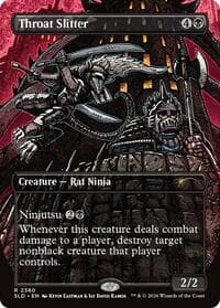 Throat Slitter (2360) - Secret Lair Drop Series - Magic: The Gathering card