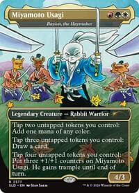 Miyamoto Usagi - Baylen, the Haymaker - Secret Lair Drop Series - Magic: The Gathering card