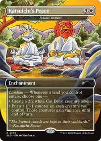 Katsuichi's Peace - Felidar Retreat - Secret Lair Drop Series - Magic: The Gathering card