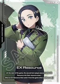 EX Resource (EXRP-011) (Premium Card Collection Gundam Assemble - PC02A) - Promotional EX Resource Tokens - Gundam Card Game card