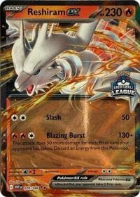 Reshiram ex - 020/086 (Great Ball League) - Southeast Asia Exclusives - Pokemon card