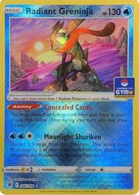 Radiant Greninja - 046/189 (GYM) - Southeast Asia Exclusives - Pokemon card